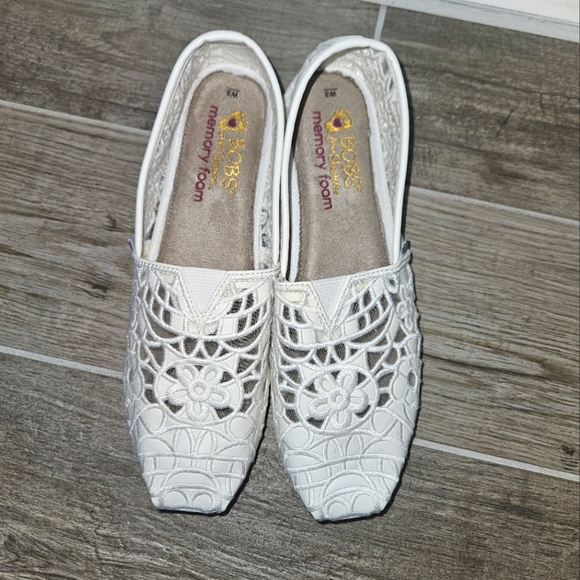 BOBS from Skechers Shoes - White Espadrilles BOBS